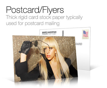 postcard flyers printing
